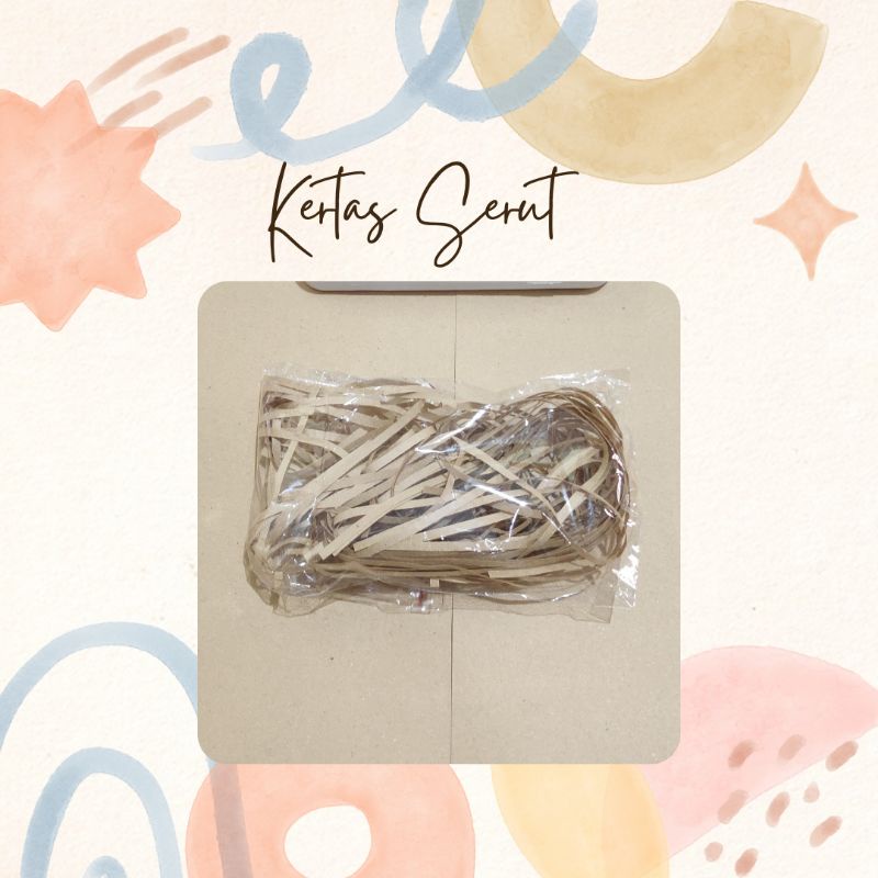

Kertas Serut/Kertas Cacah Packing/ paper shredder