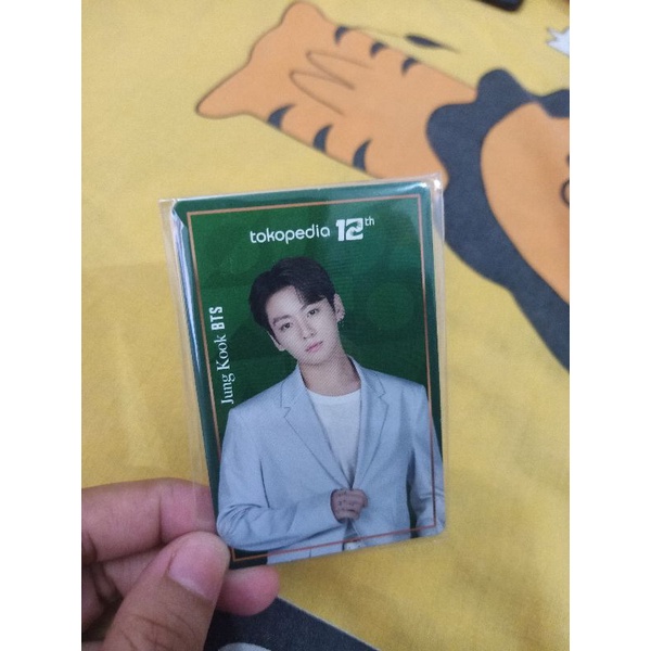 photocard PC JUNGKOOK BTS toko hijau
