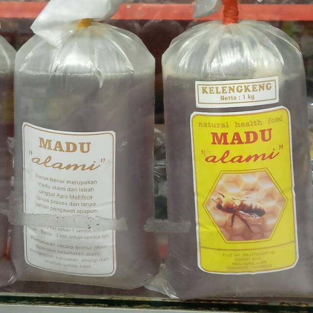 

Madu kelengkeng asli kemasan refill 1 kg