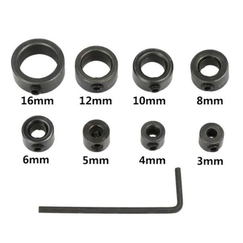 Drill Stopper Bor Locator Drill Bit Pembatas Kedalaman Mata Bor