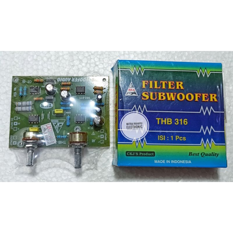 Kit Filter Subwoofer THB 316 CKJ Filter 2 Potensio CKJ