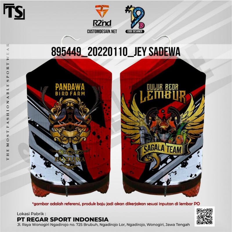 krodong murai free custom ukuran no1, 2,3,4