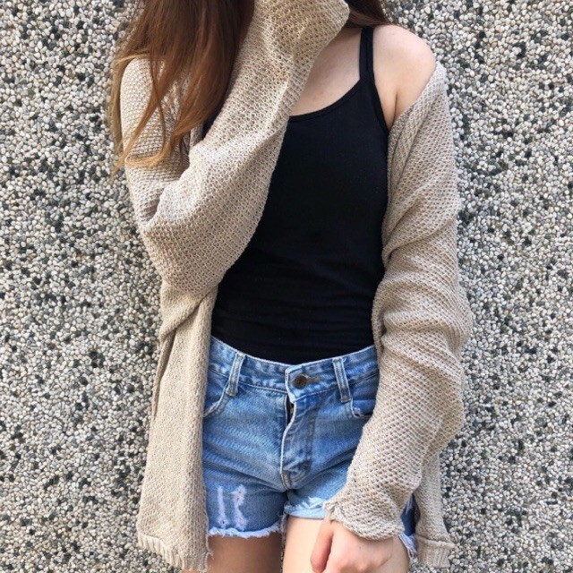 MANGO KNITTED CARDIGAN (kardigan rajut bkk fashion wanita luaran rajut outer)