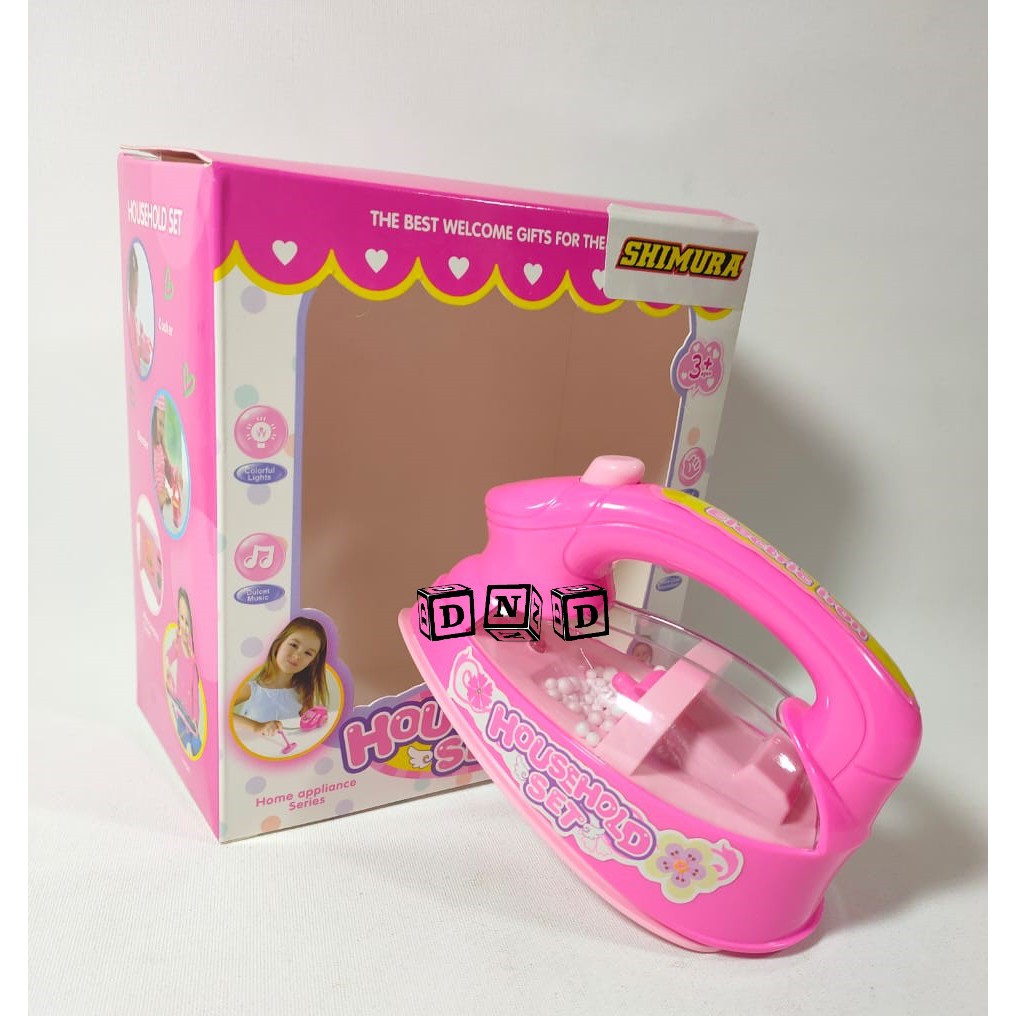 Mainan Anak Household Set Setrikaan Iron Setrika Mini Mainan Anak Household Set Setrikaan Iron Setrika Mini
