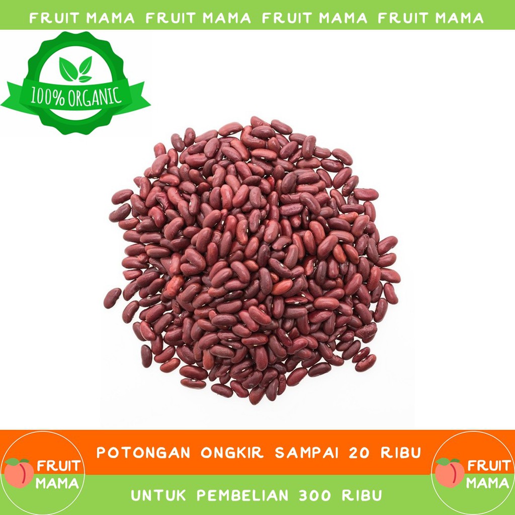 

KACANG MERAH KUPAS Organik 150 Gram| Fruit Mama | Buah Impor & Sayur Organik