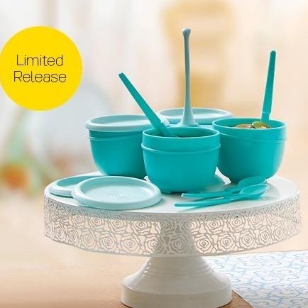 Tupperware Condimate Ungu 3Pcs Tempat Bumbu Dll