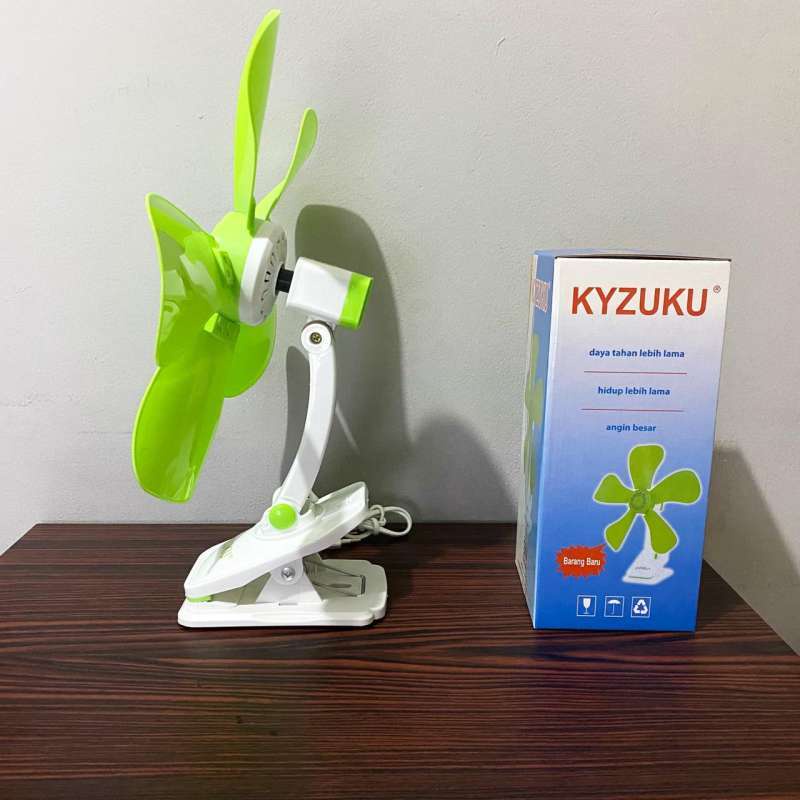 Kyzuku 26w 26 watt Kipas angin duduk Jepit dinding clip 5 fan kyuzuku