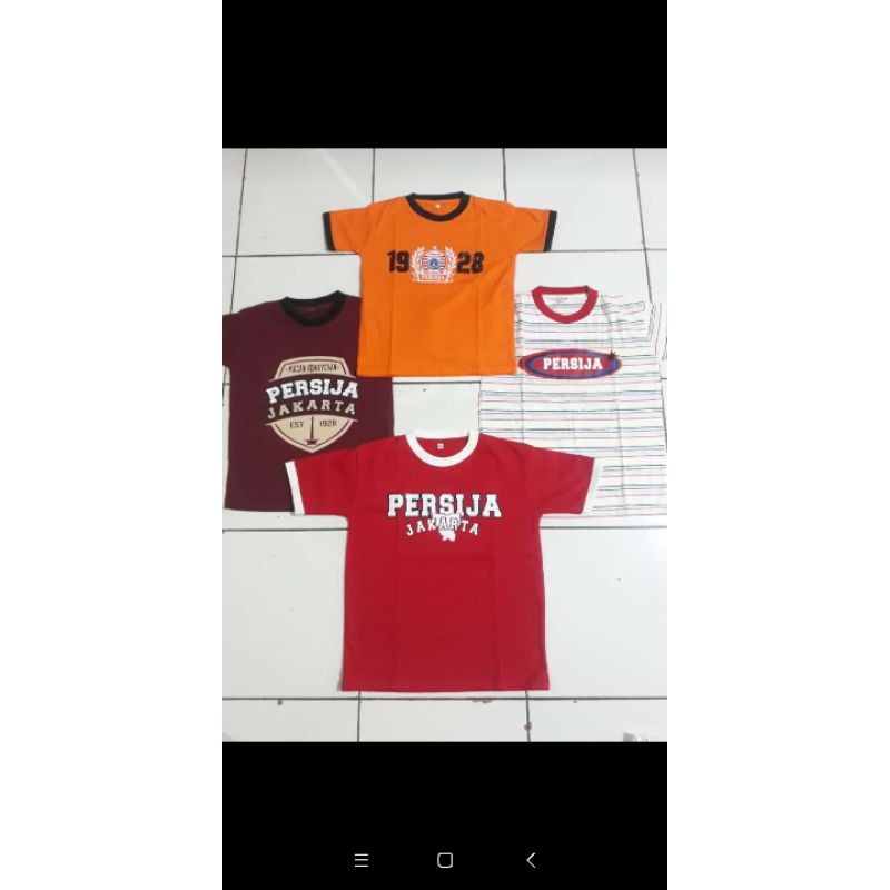kaos Anak Persija