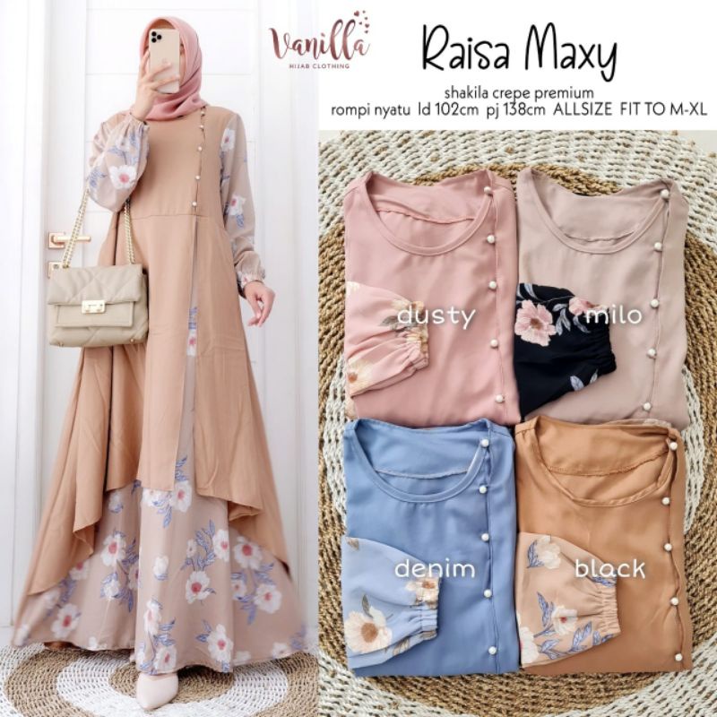 Gamis Shakila Raisa Maxy