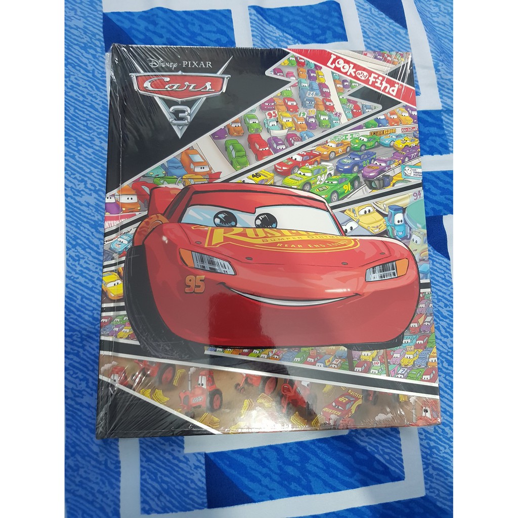 Look and Find Cars 3 Activity Book