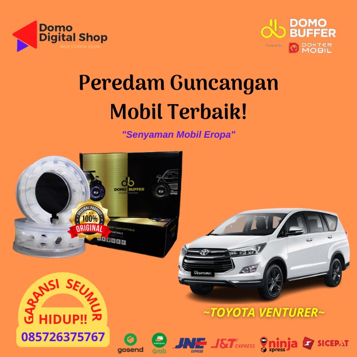 Domo Buffer Mobil Toyota Innova Venturer Spring Buffer Innova Karet Shock Stabilizer Peredam Limbung