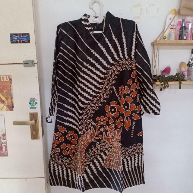 Bisa Cod || Tunik Batik Motif Terbaru Atasan Batik Kantor