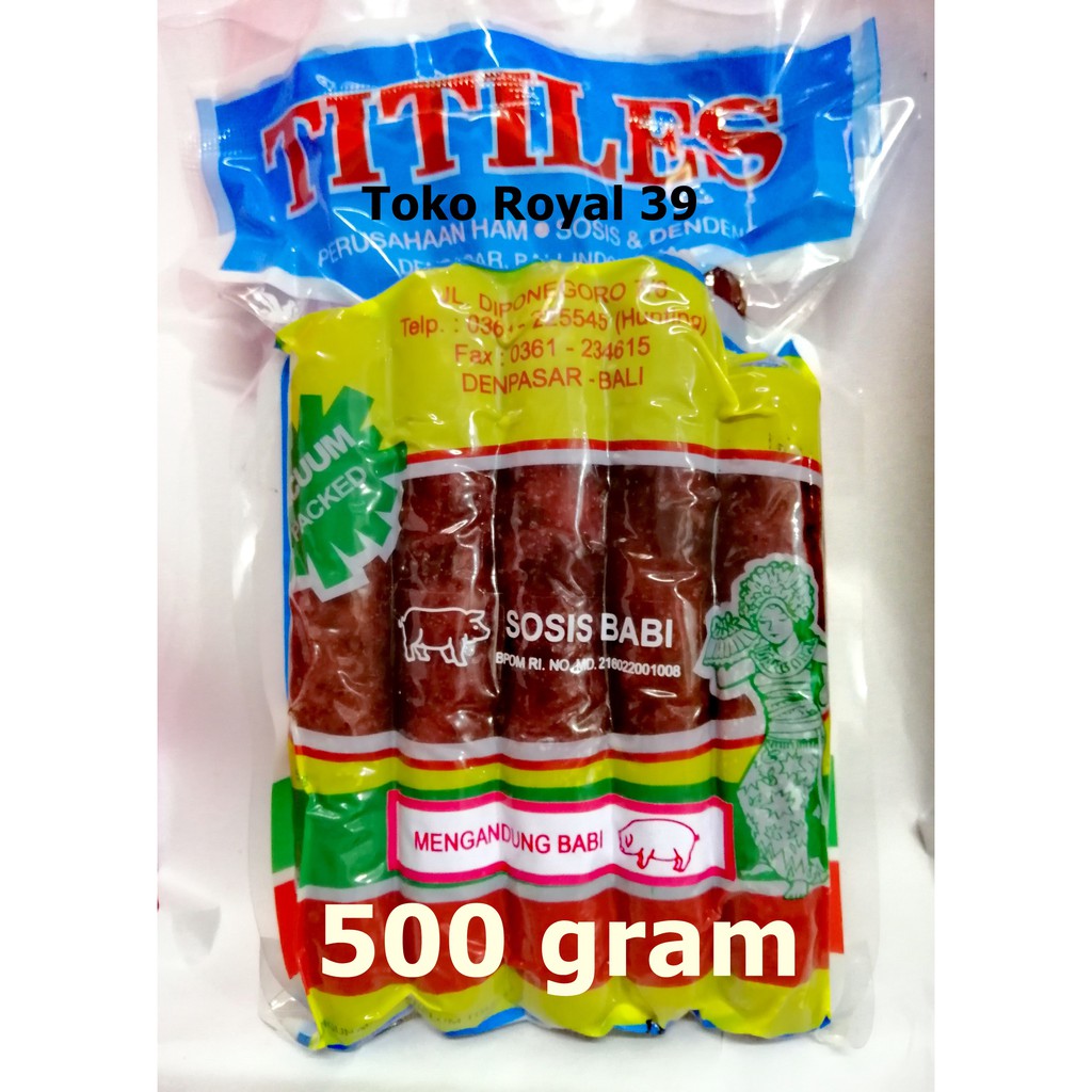 

Lapchiong Sosis Babi Titiles