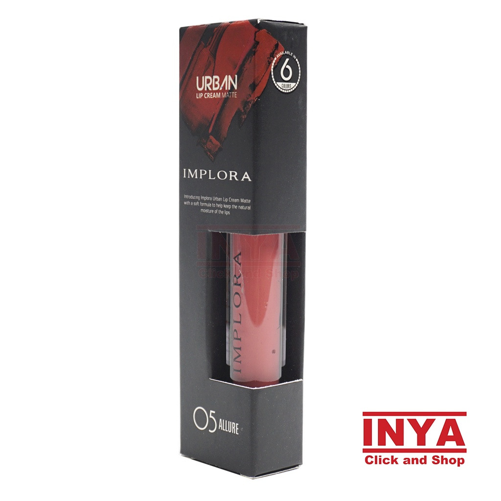 IMPLORA URBAN LIP CREAM MATTE 05 ALLURE 2.9gr