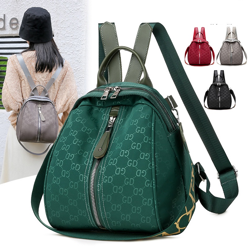 Multifungsi Selempan Backpack Tas wanita ransel Tote stylish tas bahu tas impor shoulder bag  7160