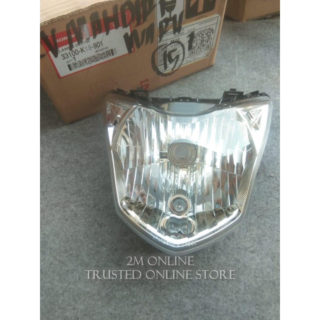 2m HEAD LAMP REFLEKTOR VERZA ORI AHM 33100-K18-901