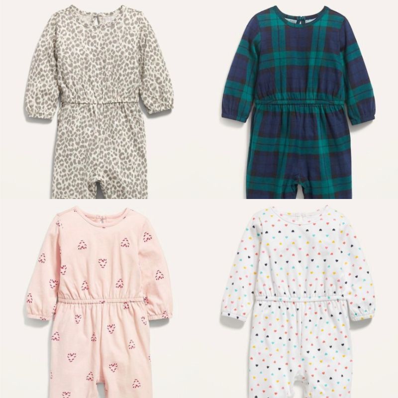 jumpsuit bayi perempuan oldnvy