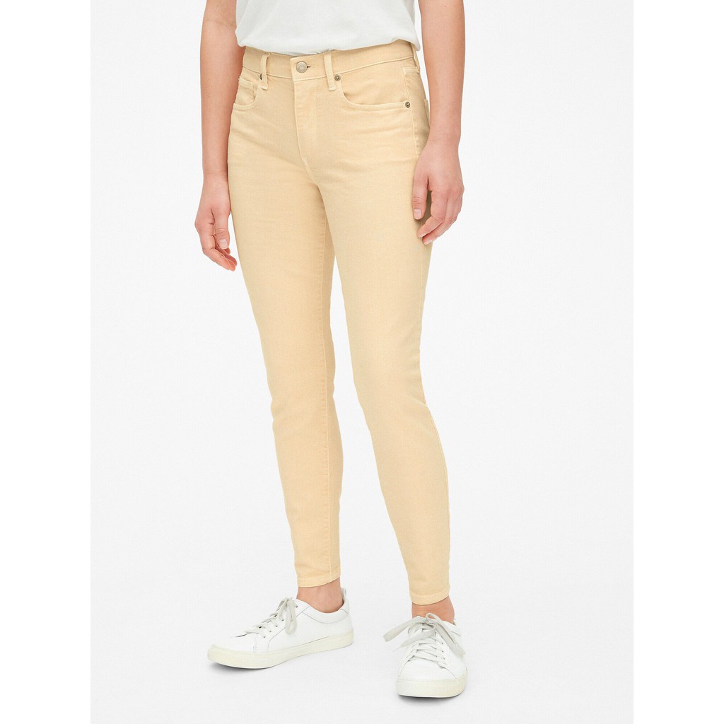 gap yellow jeans