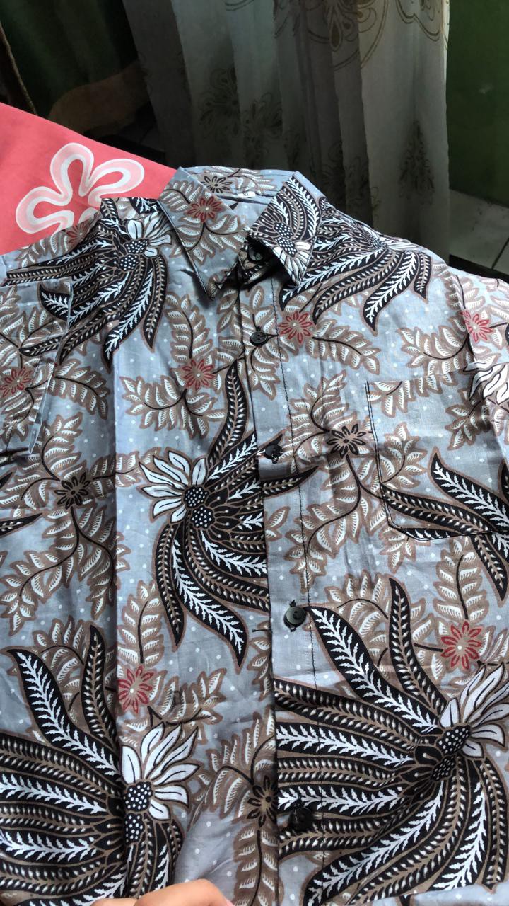 Batik Couple Ayah Dan Anak Laki Laki 2-14 Th  Modern