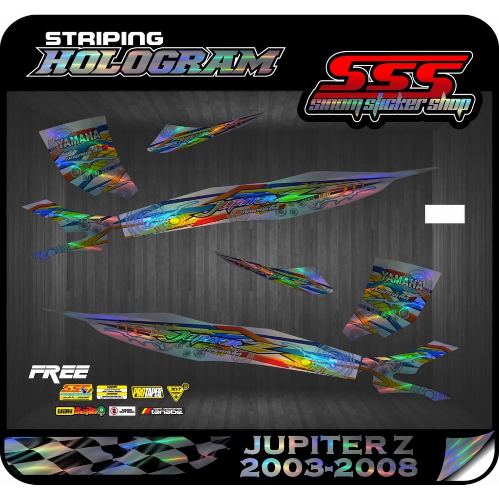 Jupiter Z Striping Hologram Yamaha Jupiter Z Burhan Ungkel