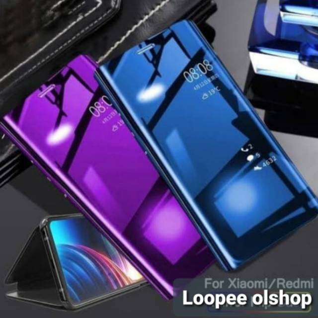 Iphone 8 Clear View Case Premium Flip Case Handphone