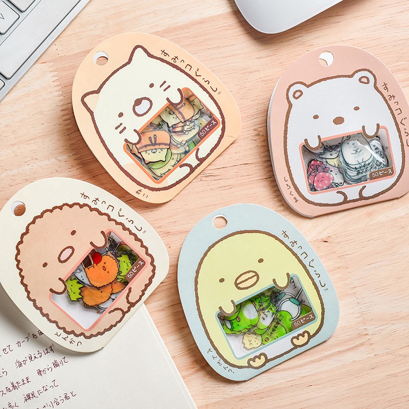 

Stiker Jepang Imut untuk DIY Scrapbook Koper Buku - 50 pcs