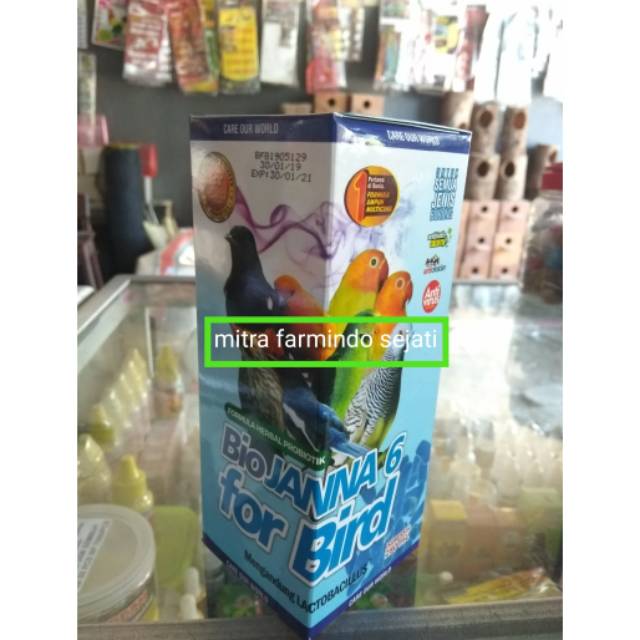 Biojanna6 vitamin BURUNG 250ml biojana6 bio janna6