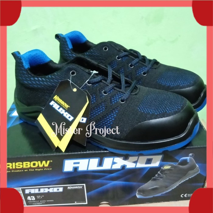 ✨BISA COD✨ Sepatu Safety Krisbow Auxo Sepatu Proyek Krisbow