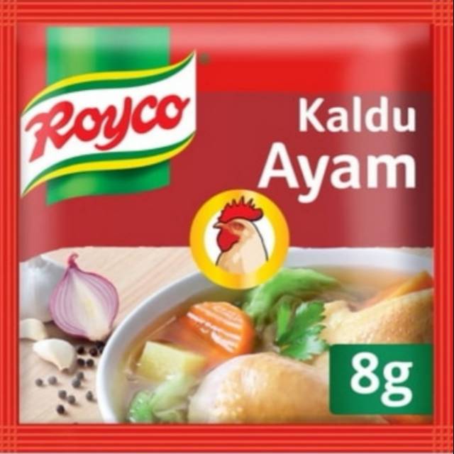 

Royco Kaldu Ayam atau Sapi 8g 1 Renceng isi 12 pcs