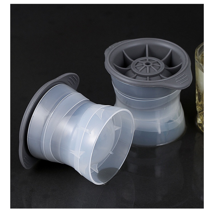 Cetakan Es Loli Ice Cube Maker Bar Cocktail Ice Box Molds Sphere Round Ball