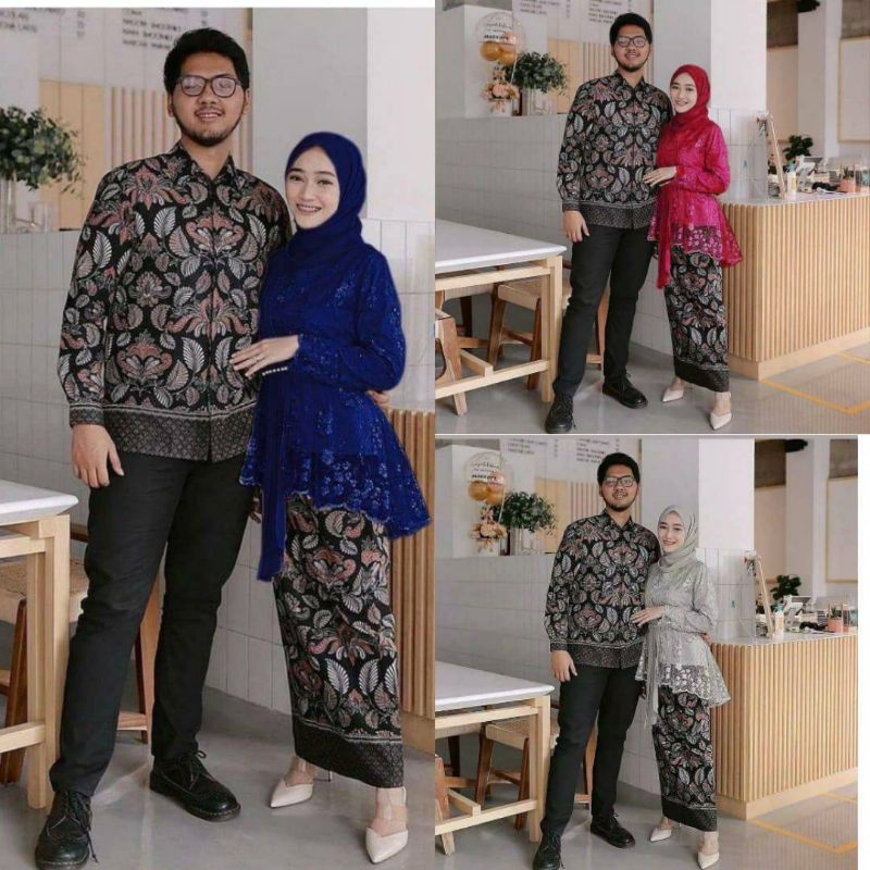 Brukat Dress Brukat Kondangan Wisuda Couple