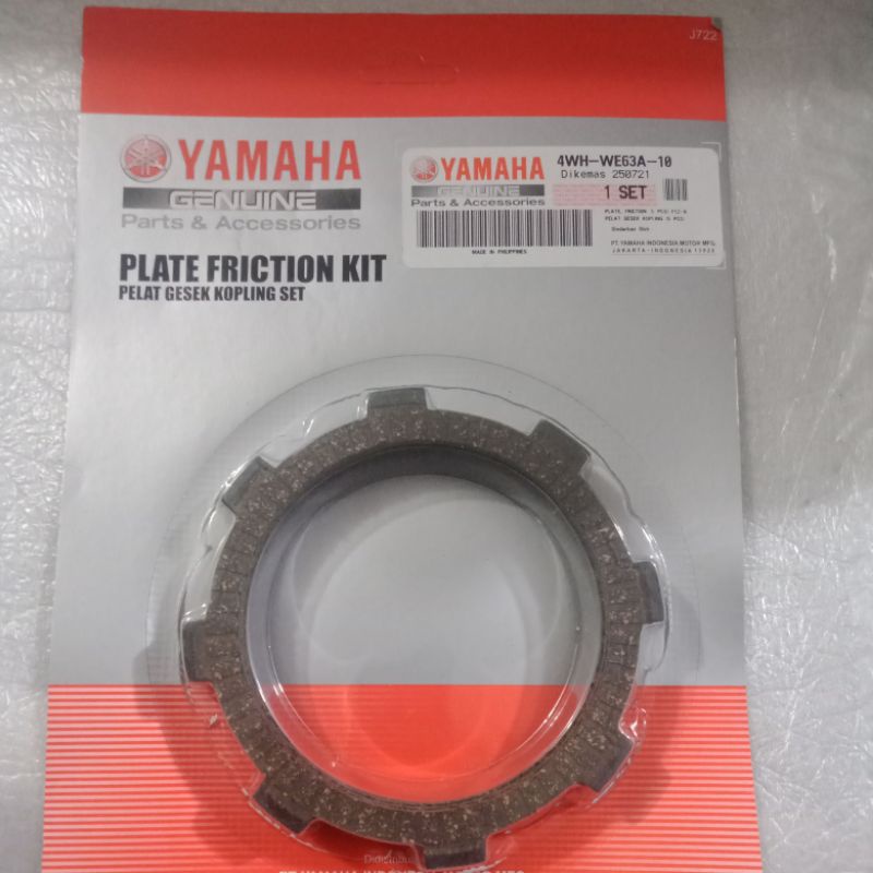 kampas kopling F1ZR ASLI ORI YAMAHA 4WH-WE63A-10