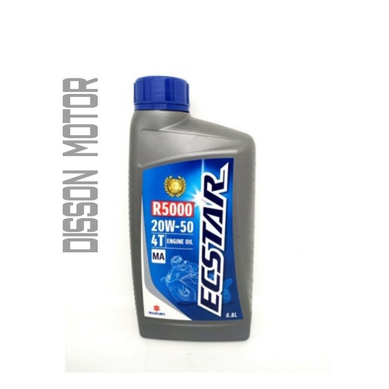 Suzuki oil SGO Ecstar R5000 20W50 4T  0,8Ltr 1.Liter Oli sgo suzuki