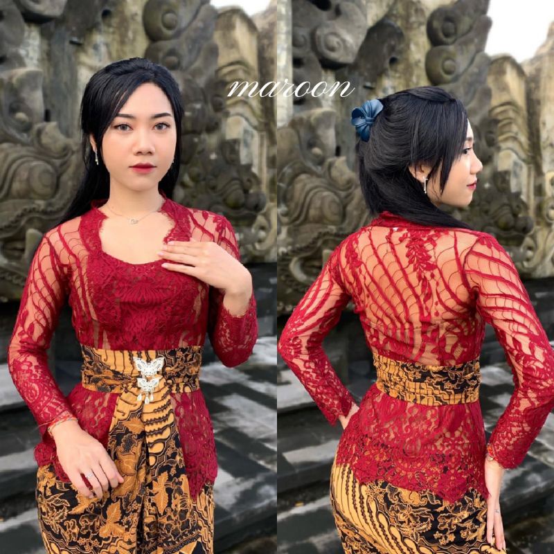 KEBAYA BALI MURAH TERBARU//KEBAYA HITAM