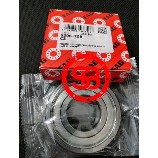 Bearing 6306 ZZ / 6306 ZZ C3 FAG ORIGINAL