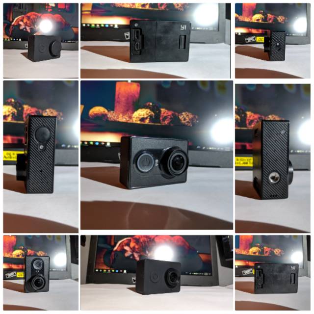 FREE ONGKIR Yi Cam Murah Lengkap Aksesoris Hitam Black Inter Bekas Baru Second Xiaomi Kamera yicam