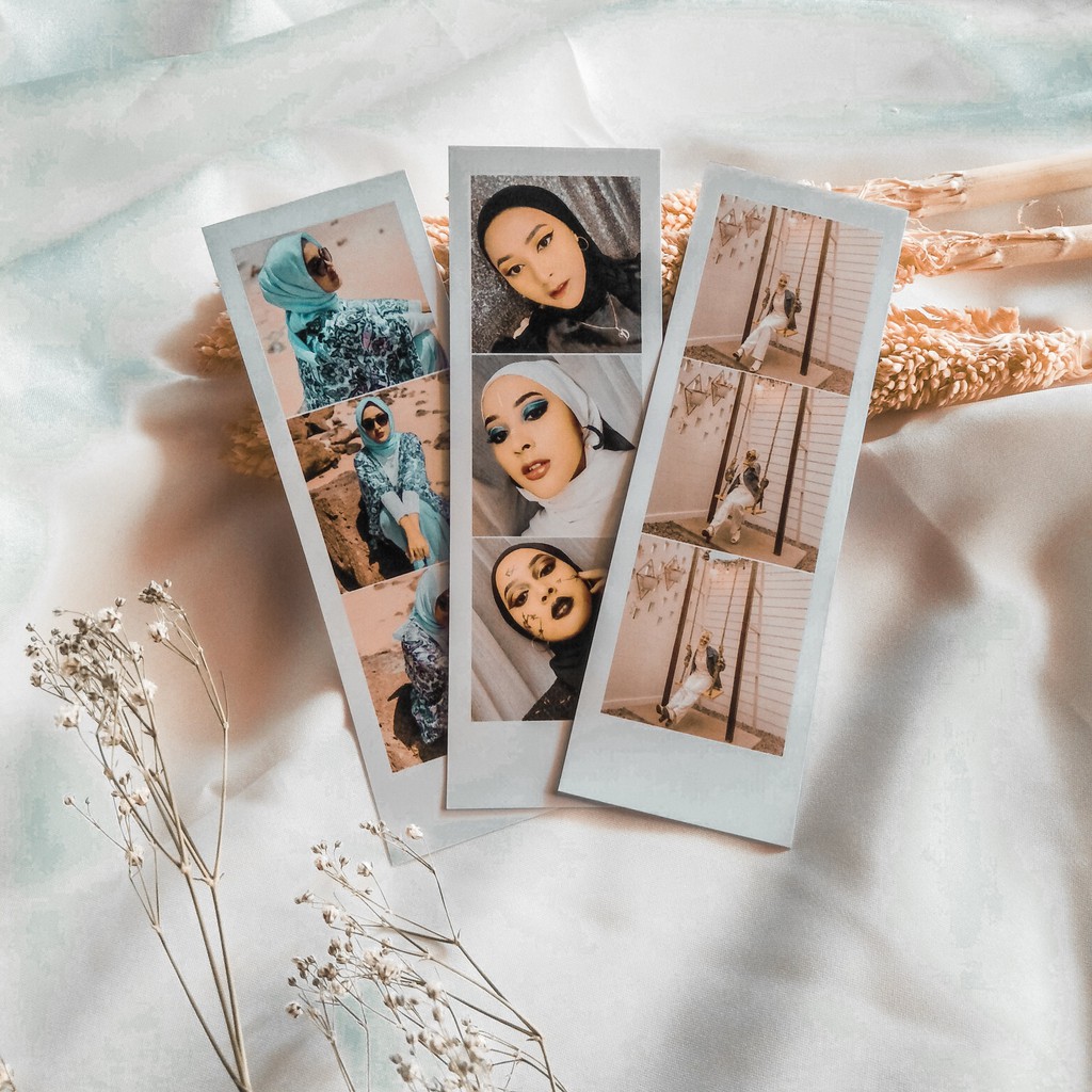 CETAK FOTO POLAROID STRIP CUSTOM TAHAN AIR/WATERPROOF