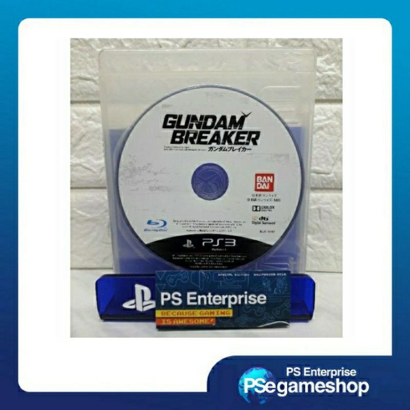 Ps3 Gundam Breaker ( Cd only + Box ) Tanpa cover / preloved