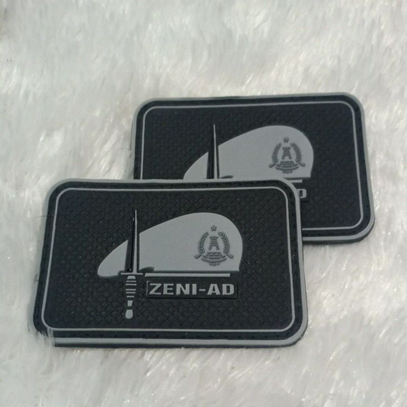 patchrubber zeni AD KOTAK KARET VELCRO