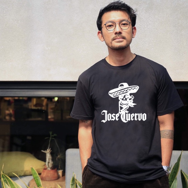 Kaos Jose-Cuervo Tshirt Casual Unisex T-SHIRT Bahan Katun