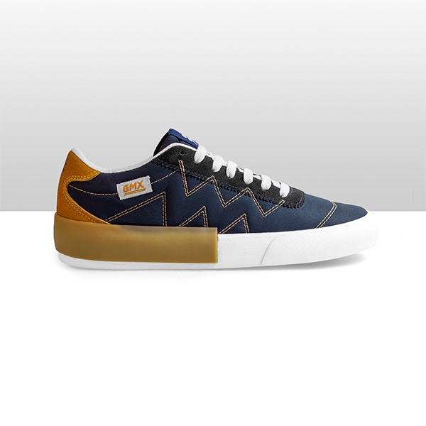 Geoff Max Factory - Sadega 2.0 Blue Orange (Clearance Sale) | Sepatu Pria | Sneakers Pria | Sneakers