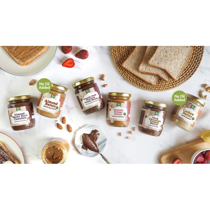 Tree Natura Almond Butter Dark Chocolate 225 gr (Selai Kacang Almond)