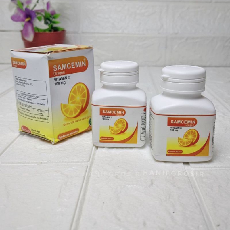 Samcemin Dragee Vitamin C 100mg