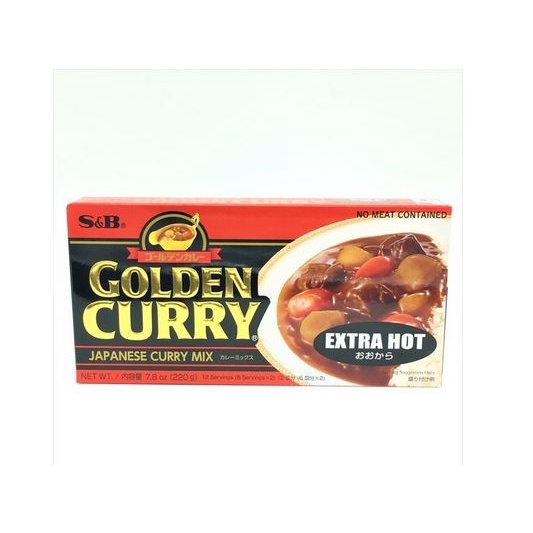 

S&B Golden Curry 220 gr Extra Hot Spicy