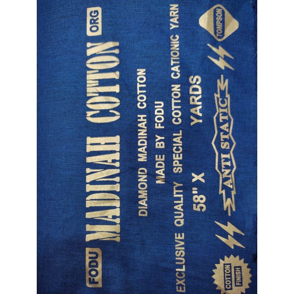 KATUN MADINAH/MADINAH FODU/DIAMOND MADINAH COTTON