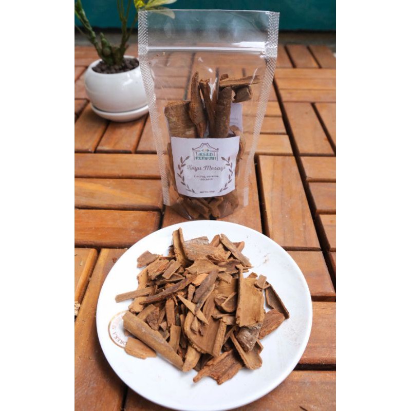

Kulit Kayu Mesoyi Misohi Misoyi Kering Premium (Organik)- 50 gram