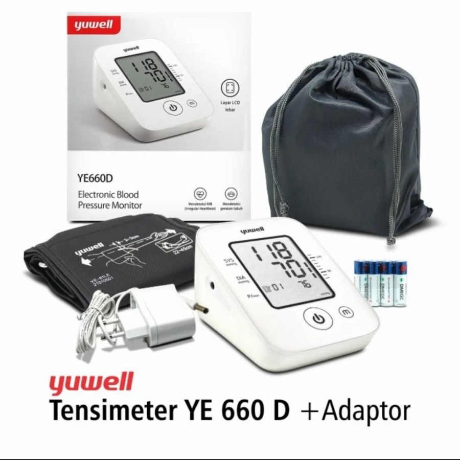 TENSI DIGITAL YUWELL YE660D ADAPTOR - TENSIMETER YUWELL YE 660D USB