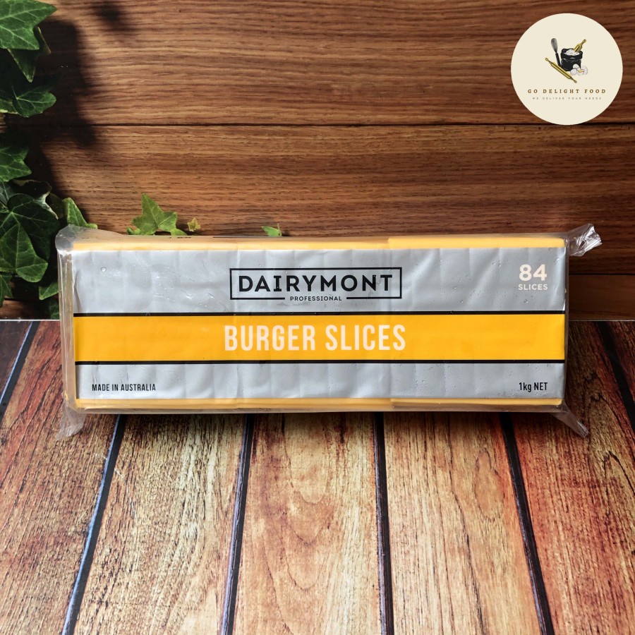 

[ORANGE] Dairymont Keju Burger / Burger Slices - 1Kg