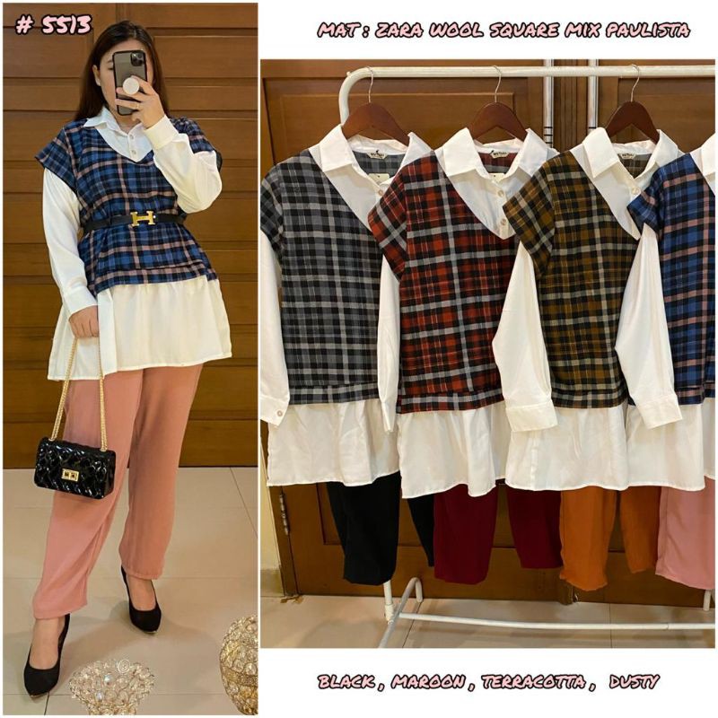 [NEW] PREMIUM MUTEKI 5513 SETELAN CELANA