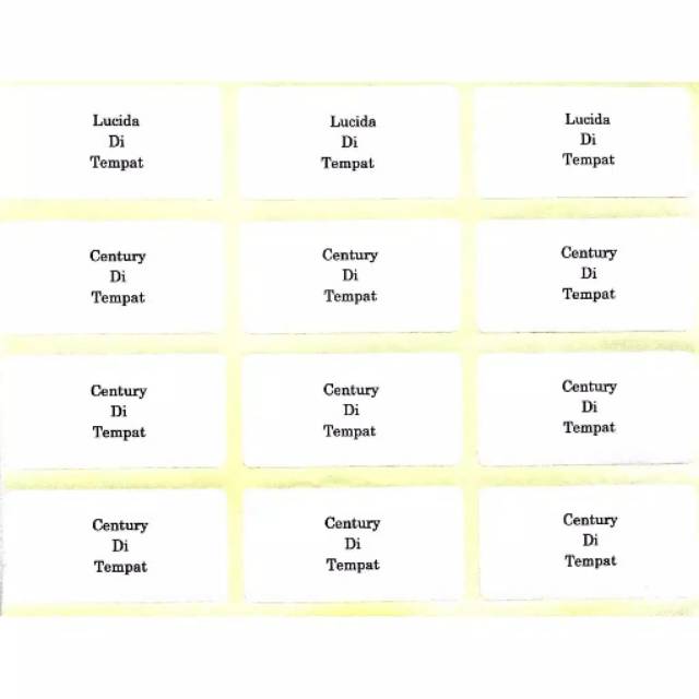 Jasa Print Label Nama Untuk Undangan 103 / 107